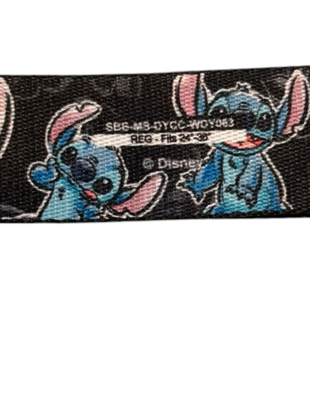 Buckle-Down Stitch Poses Seatbelt Belt - Lilo & Stitch